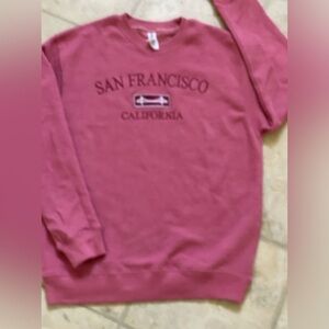 Sweatshirt embroidered San Francisco